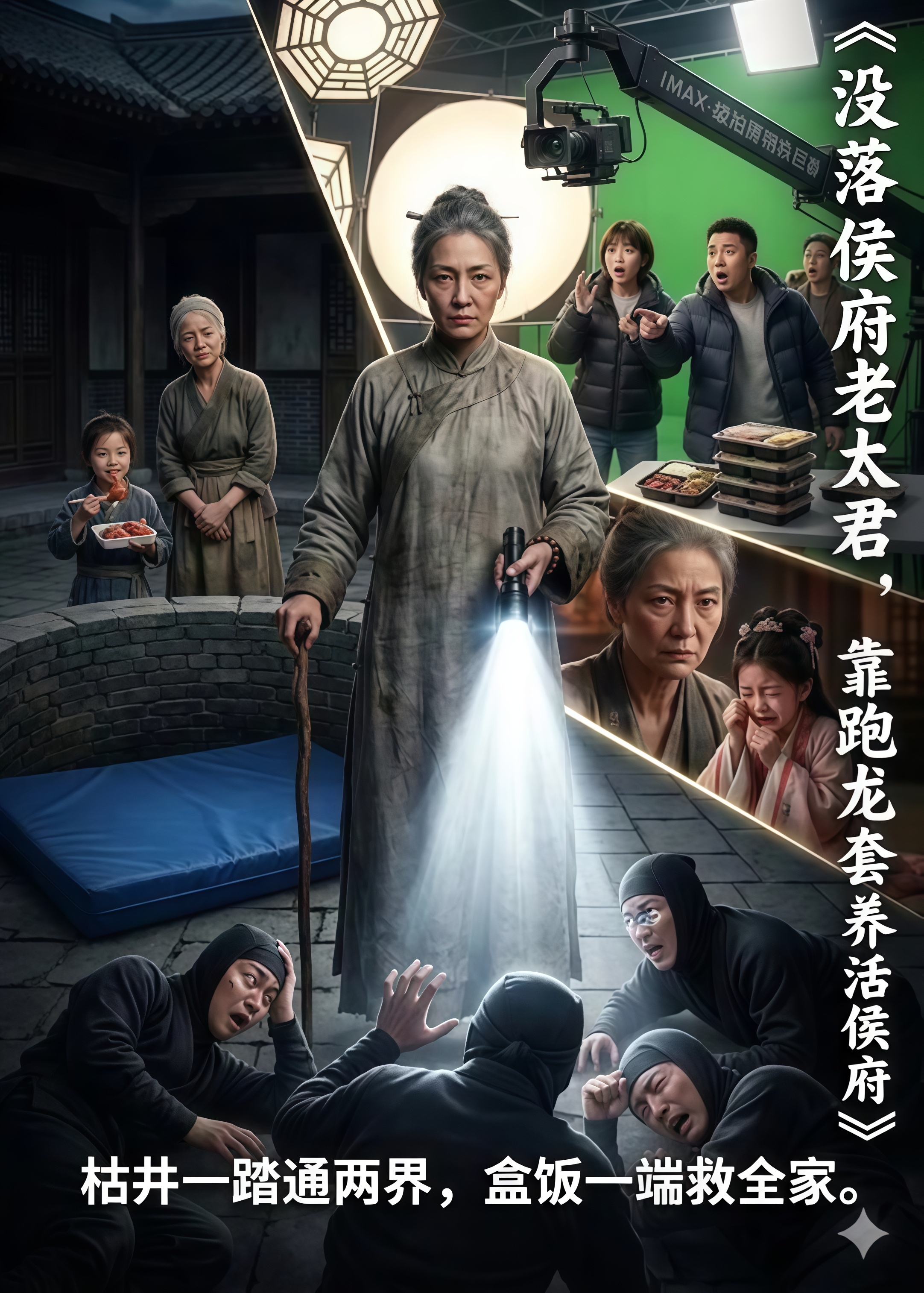 没落侯府老太君，靠跑龙套养活侯府(全集)